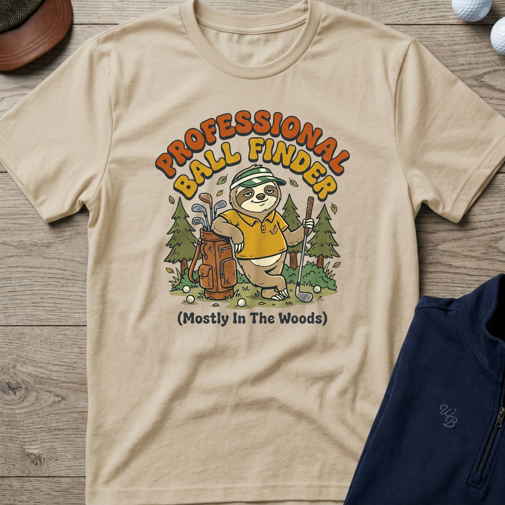 Pro Ball Finder — Sand t-shirt