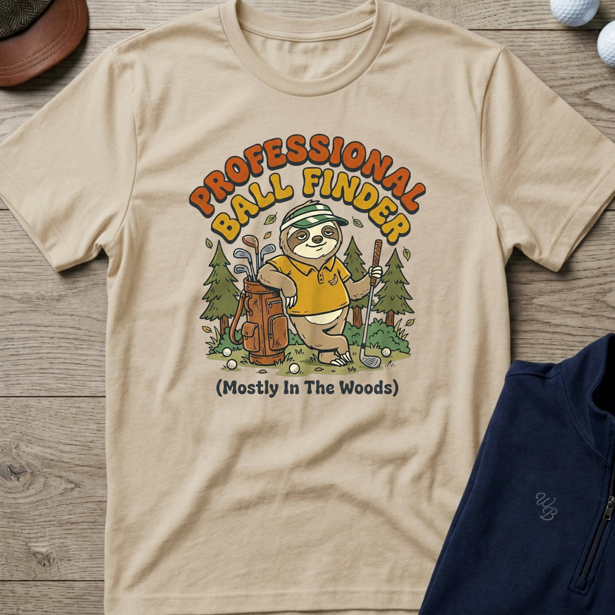 Pro Ball Finder — Sand t-shirt