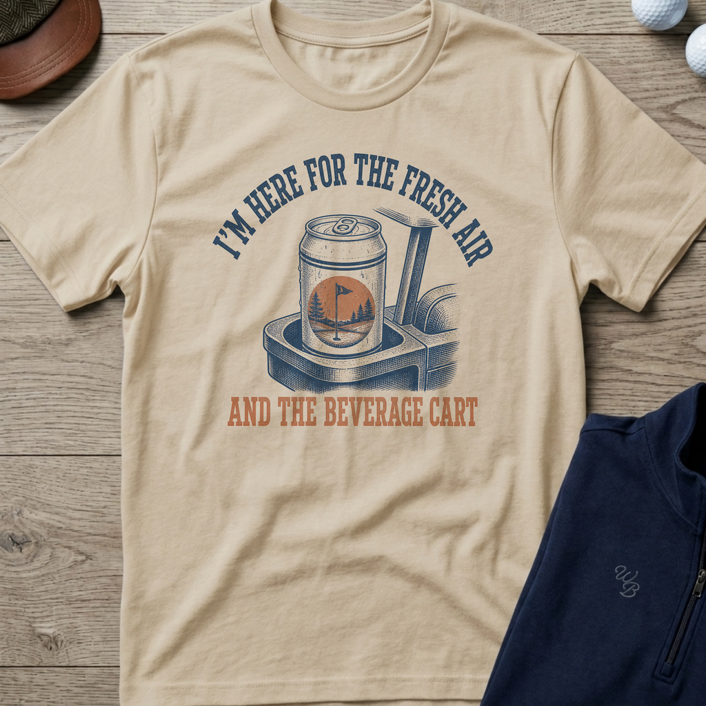 Fresh Air — Sand t-shirt