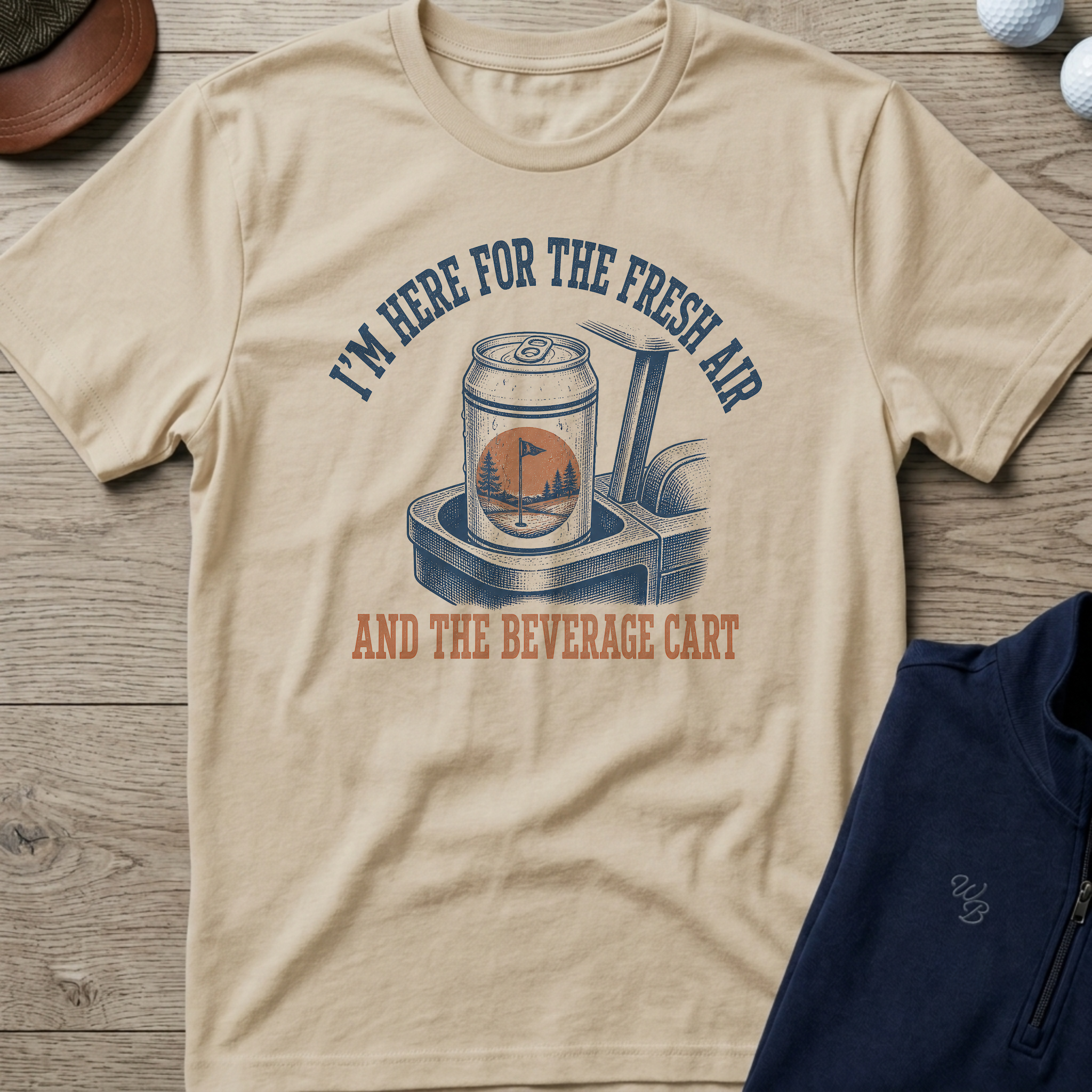 Fresh Air — Sand t-shirt