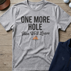 One More Hole — Sport Grey t-shirt