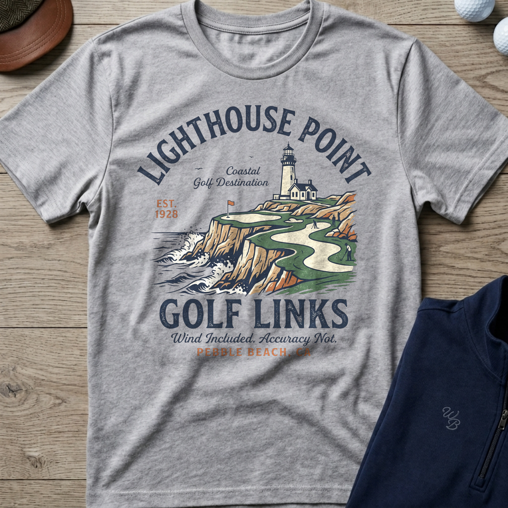 Lighthouse Point — Sport Grey t-shirt