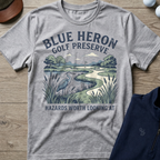 Blue Heron Preserve — Sport Grey t-shirt