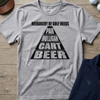 Beer, Cart, Mulligan, Par — Sport Grey t-shirt