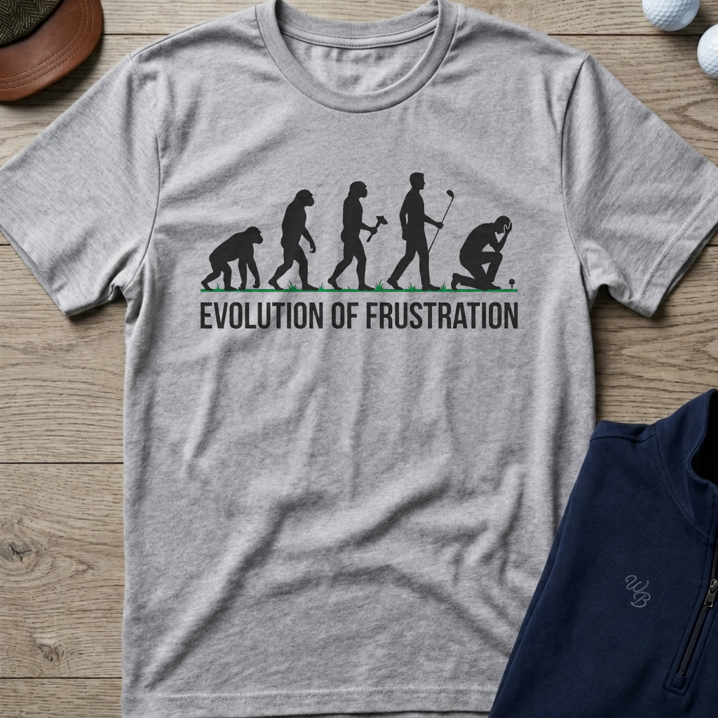 Evolution of Frustration — Sport Grey t-shirt