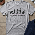 Evolution of Frustration — Sport Grey t-shirt