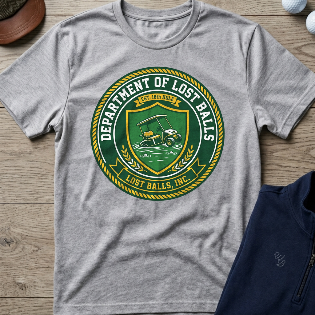 Dept. Of Lost Balls — Sport Grey t-shirt