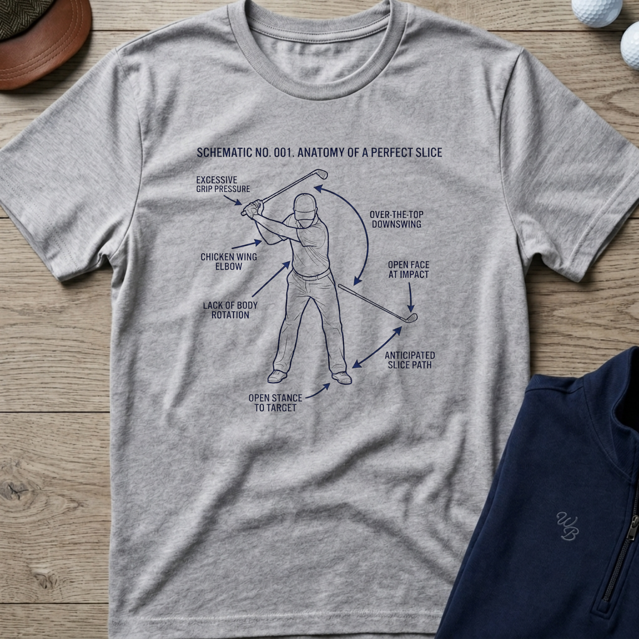 Slice Anatomy — Sport Grey t-shirt