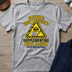 Iron Deficient — Sport Grey t-shirt