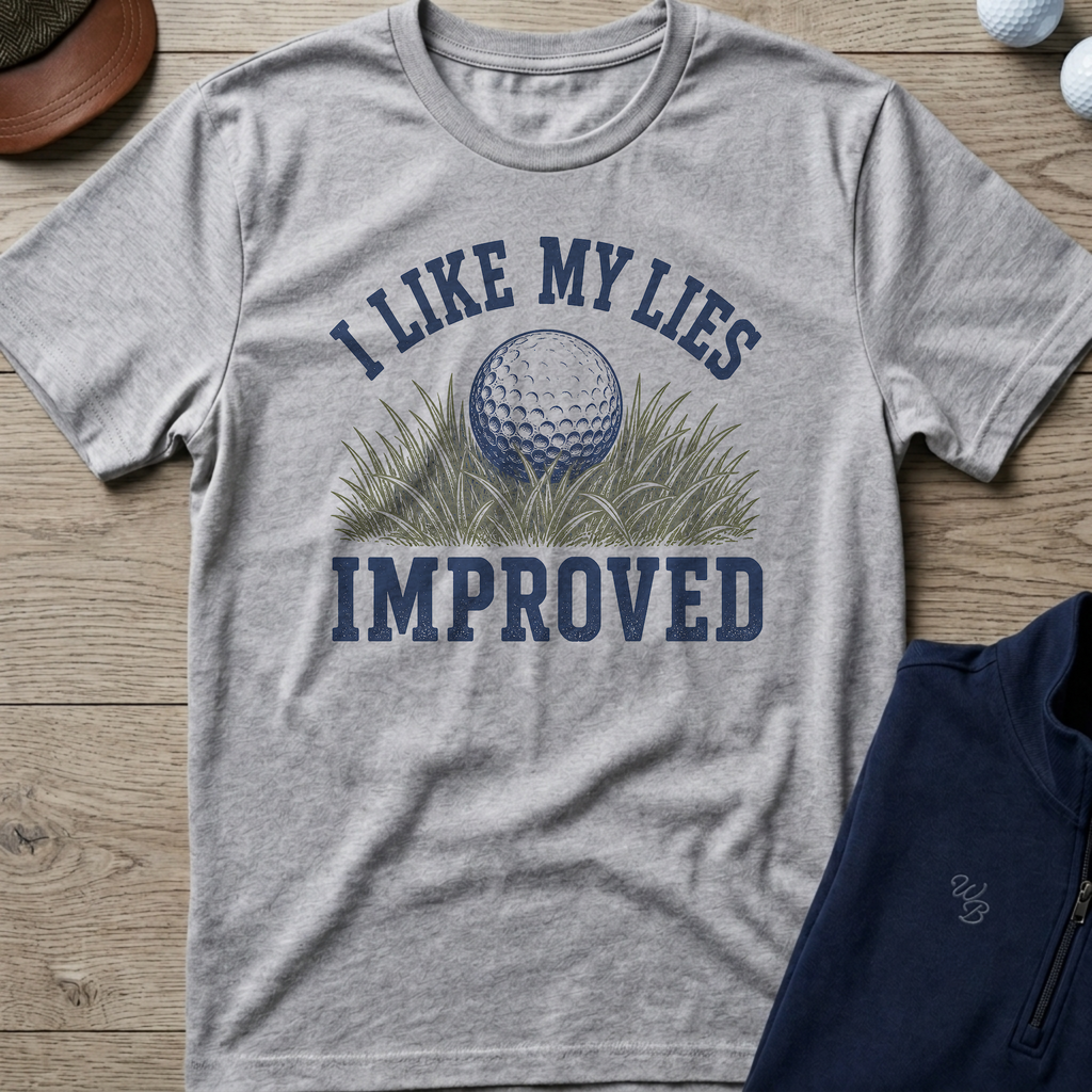 Improved Lies — Sport Grey t-shirt