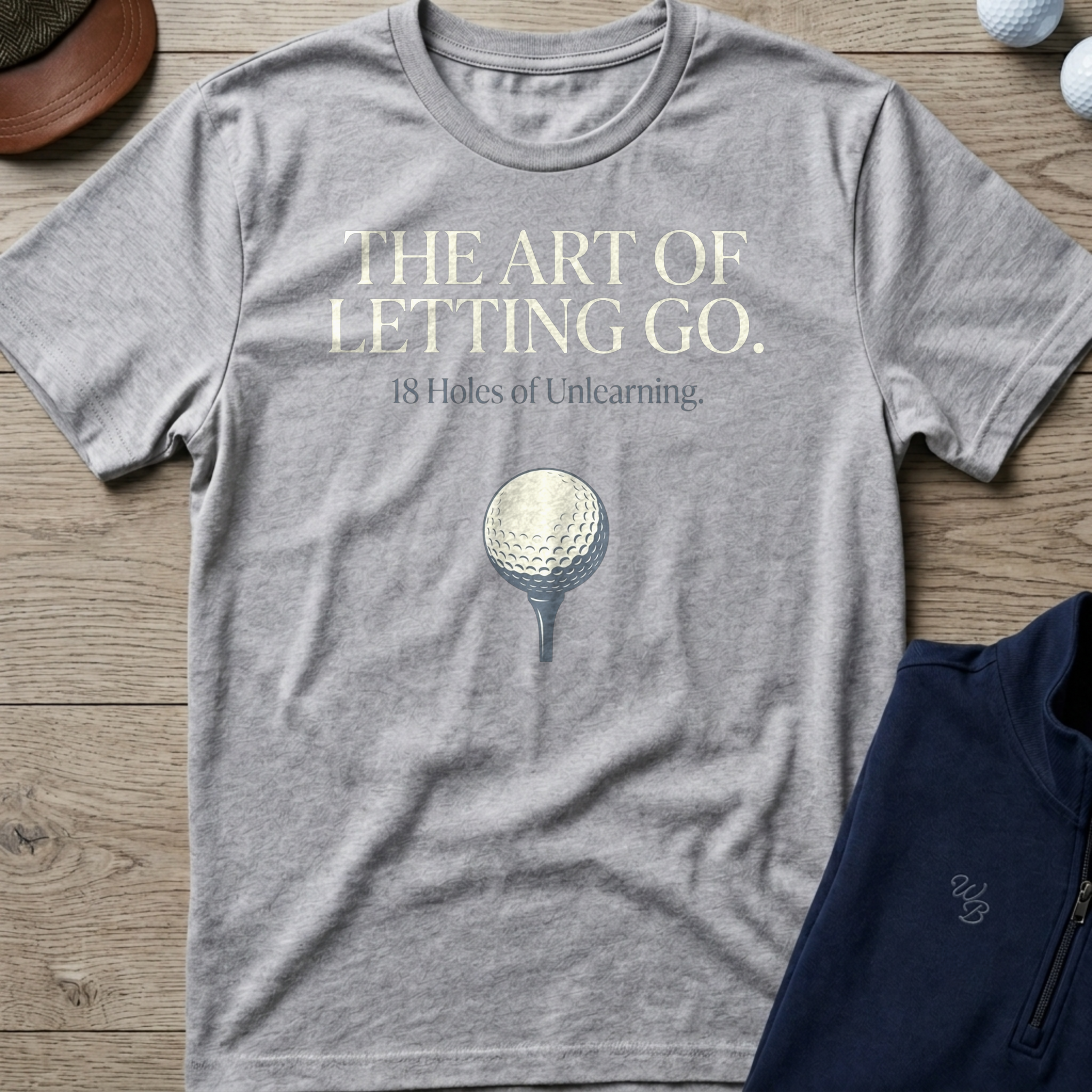 Art of Letting Go — Sport Grey t-shirt