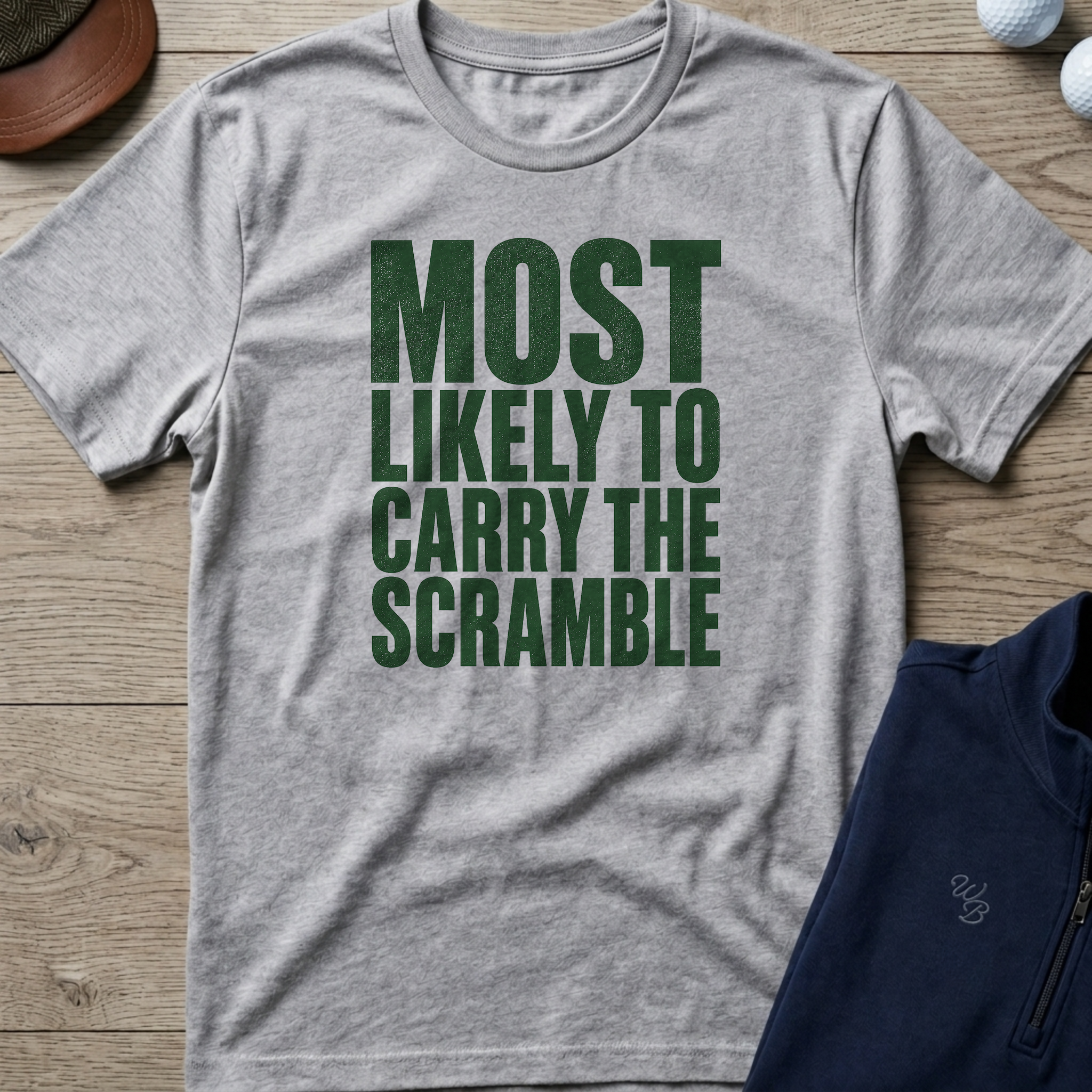 Carry The Scramble — Sport Grey t-shirt