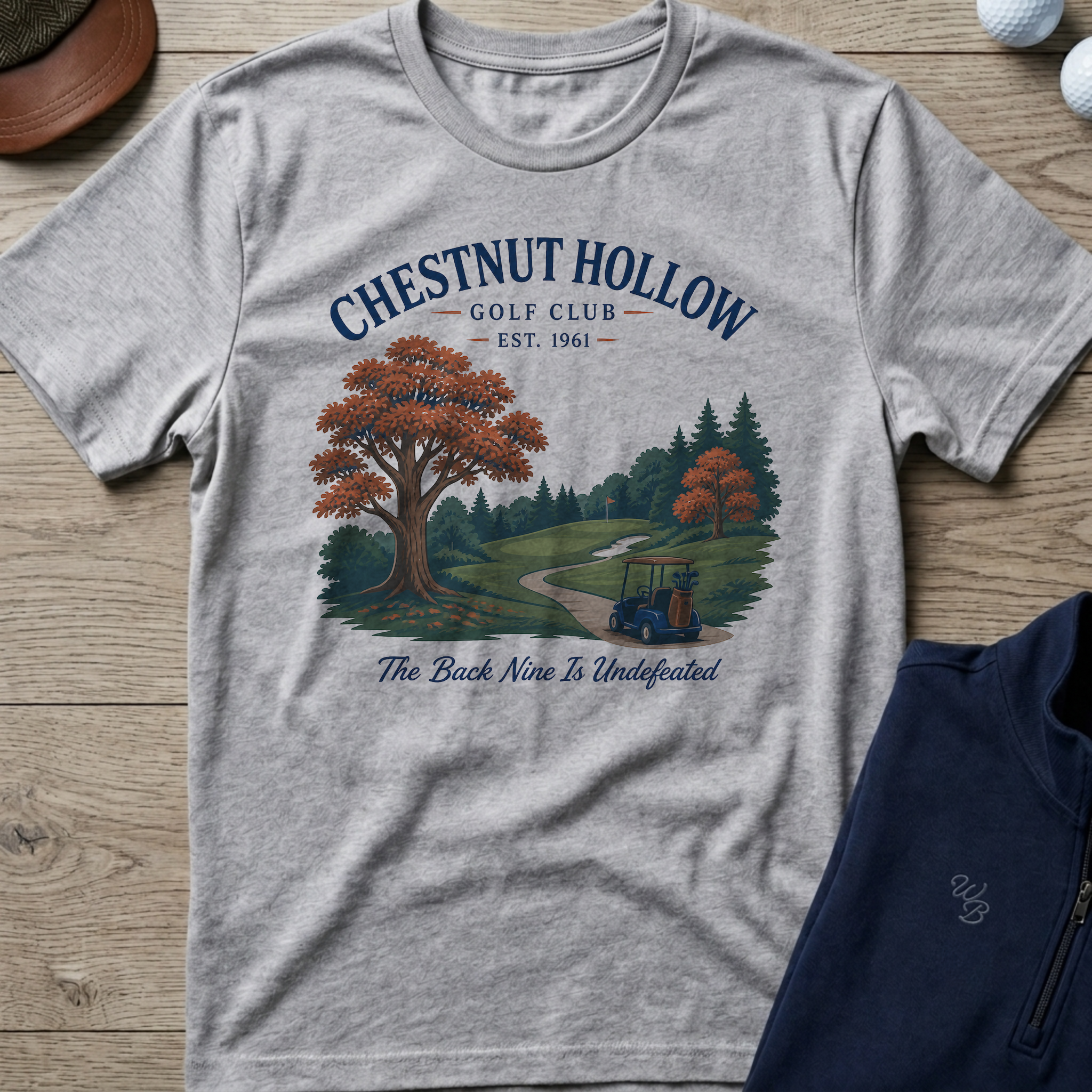 Chestnut Hollow — Sport Grey t-shirt