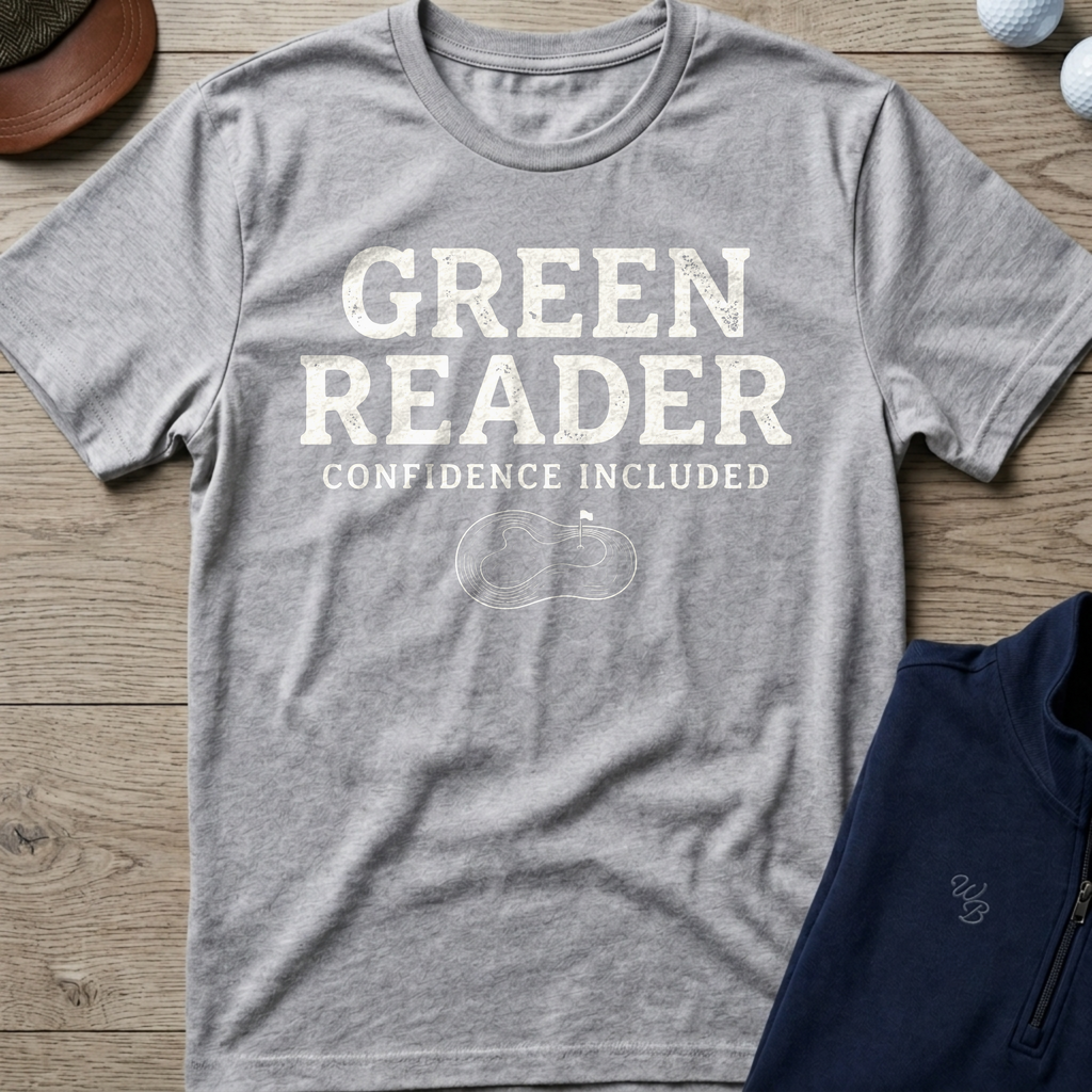 Green Reader — Sport Grey t-shirt
