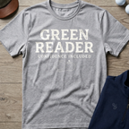 Green Reader — Sport Grey t-shirt