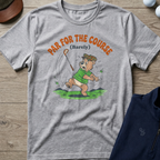 Barely Par — Sport Grey t-shirt