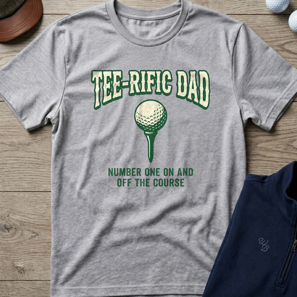 Tee-rific Dad — Sport Grey t-shirt