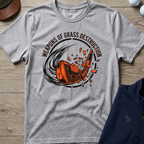 Grass Destruction — Sport Grey t-shirt