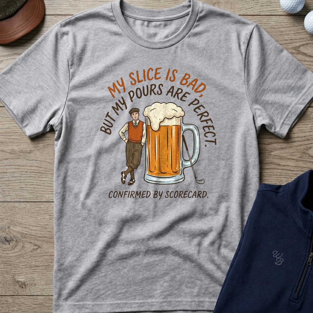 Perfect Pours — Sport Grey t-shirt