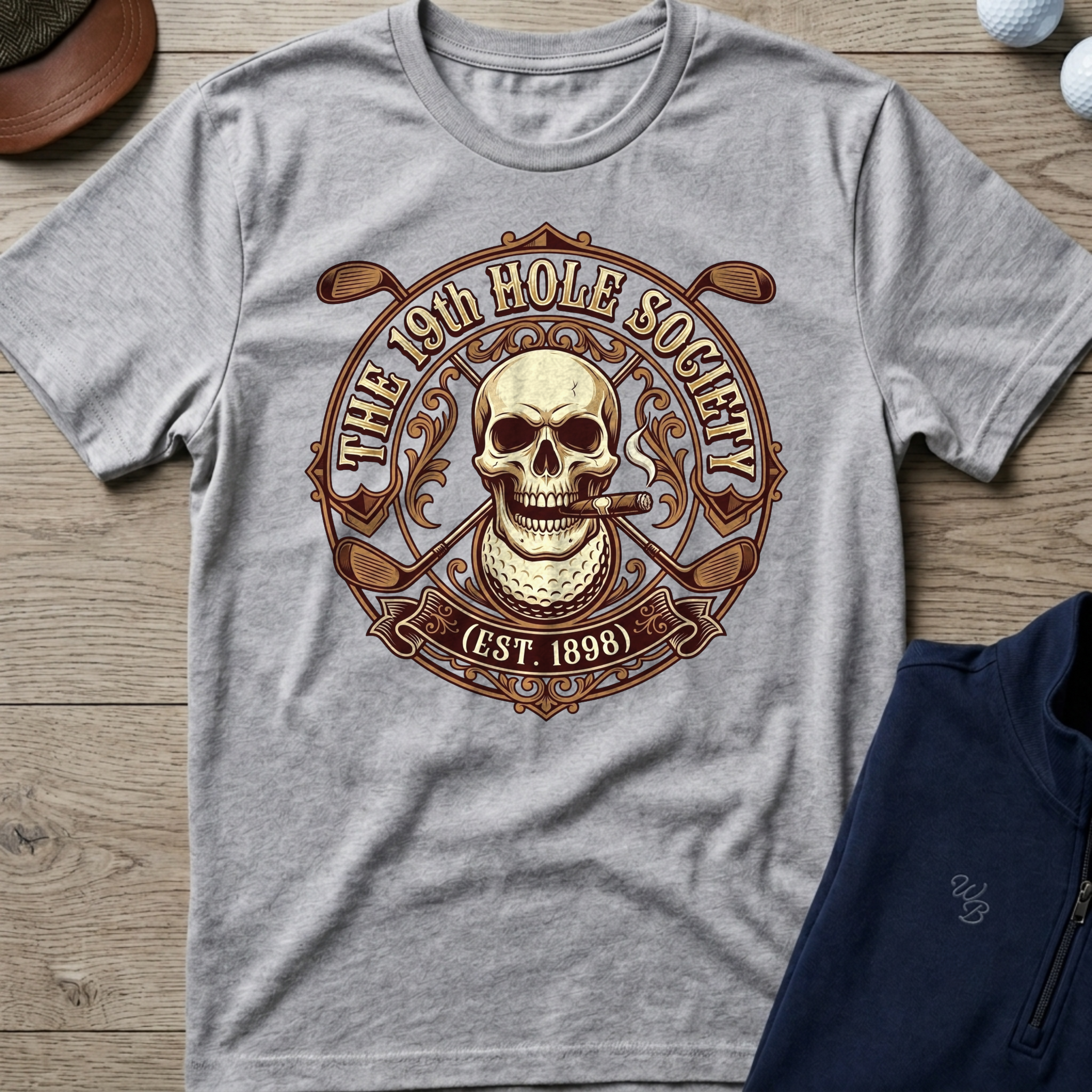 19th Hole Society — Sport Grey t-shirt