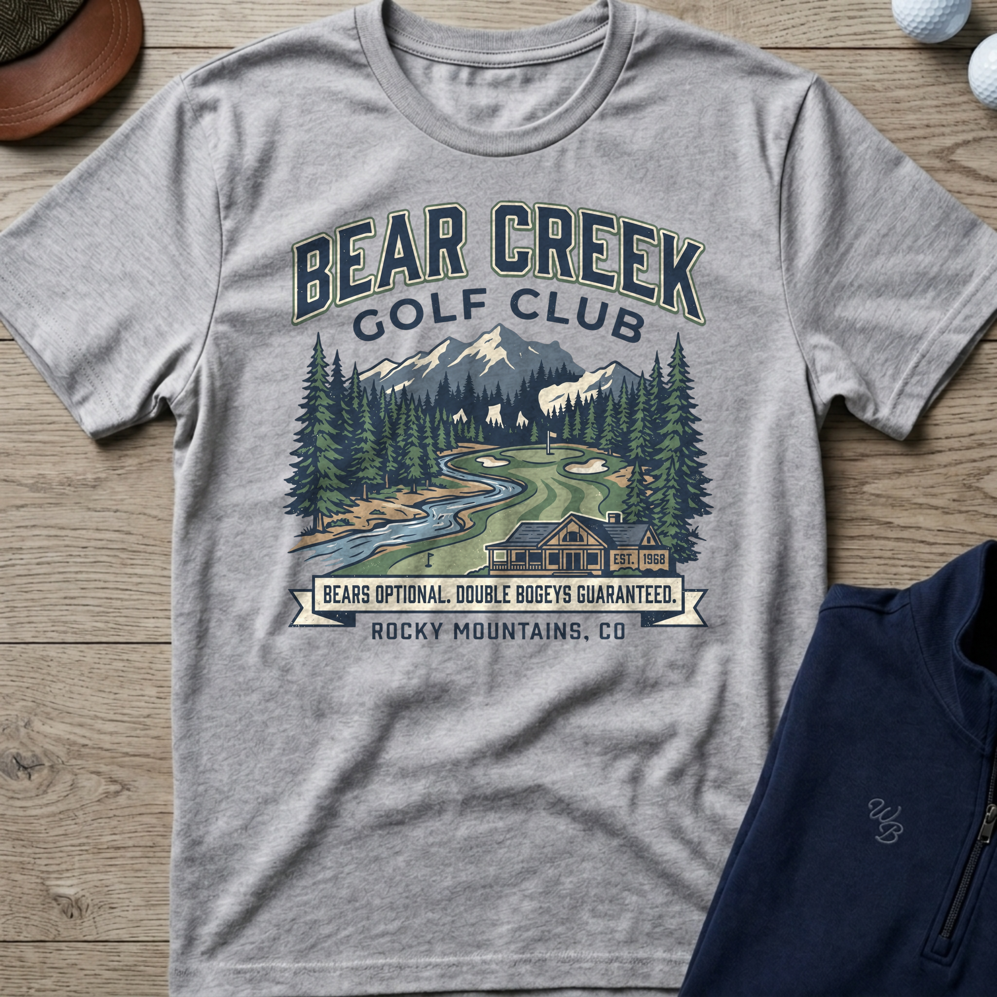 Bear Creek — Sport Grey t-shirt