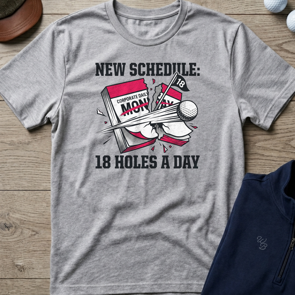 New Schedule — Sport Grey t-shirt