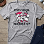 New Schedule — Sport Grey t-shirt