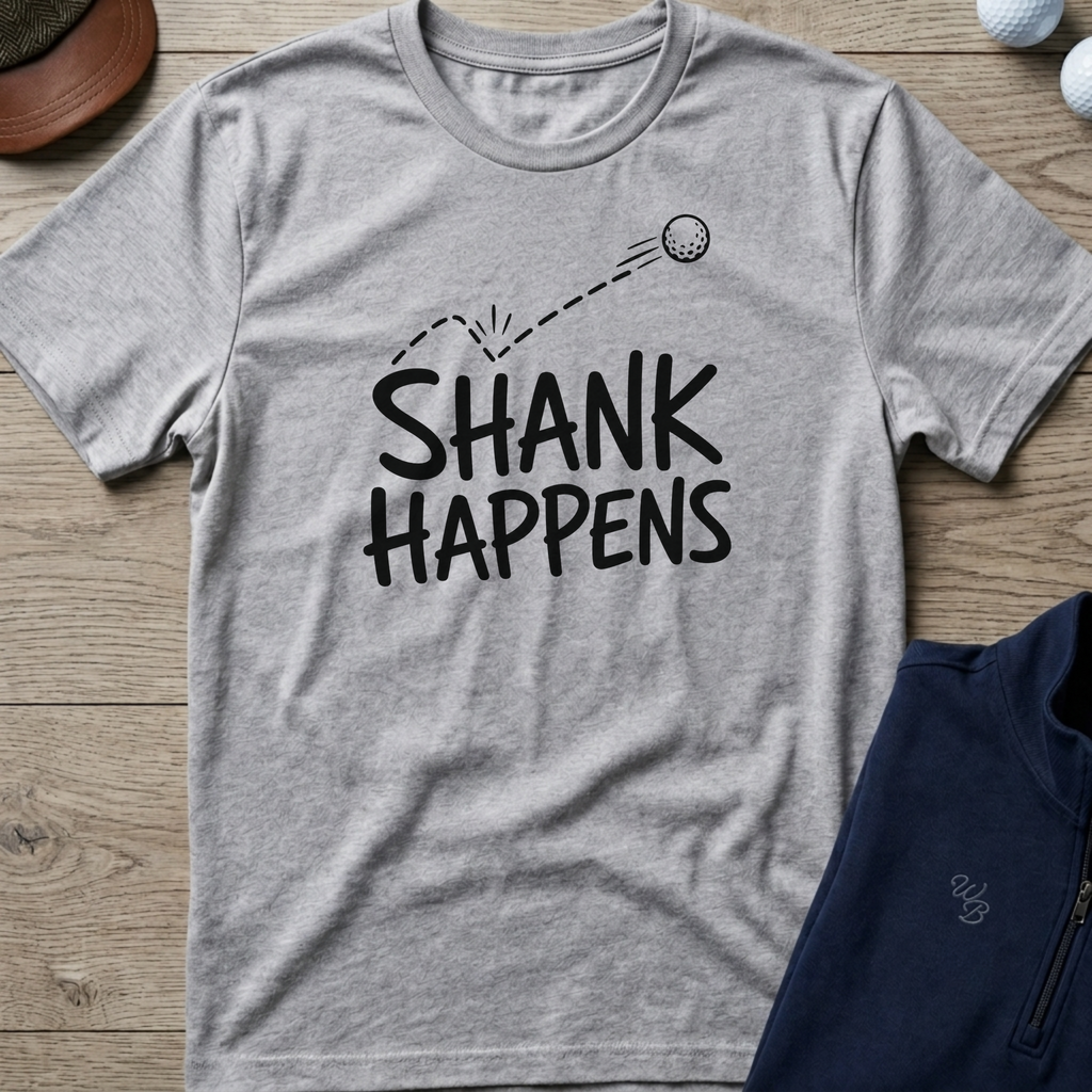Shank Happens — Sport Grey t-shirt
