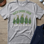 Dad's Caddie Crew — Sport Grey t-shirt
