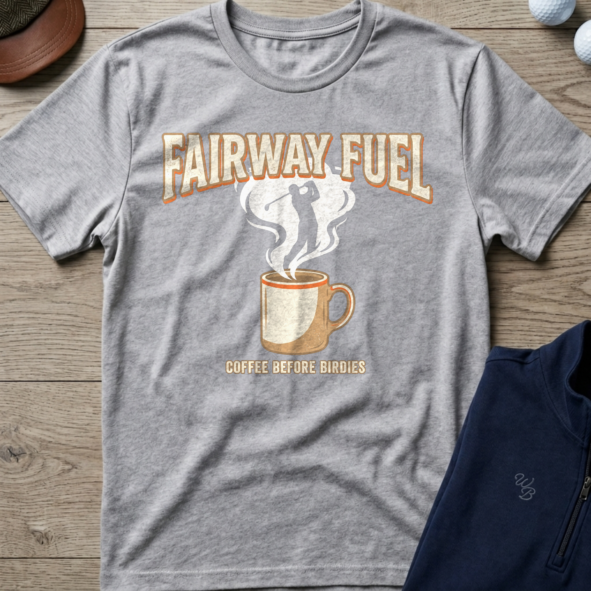 Fairway Fuel — Sport Grey t-shirt