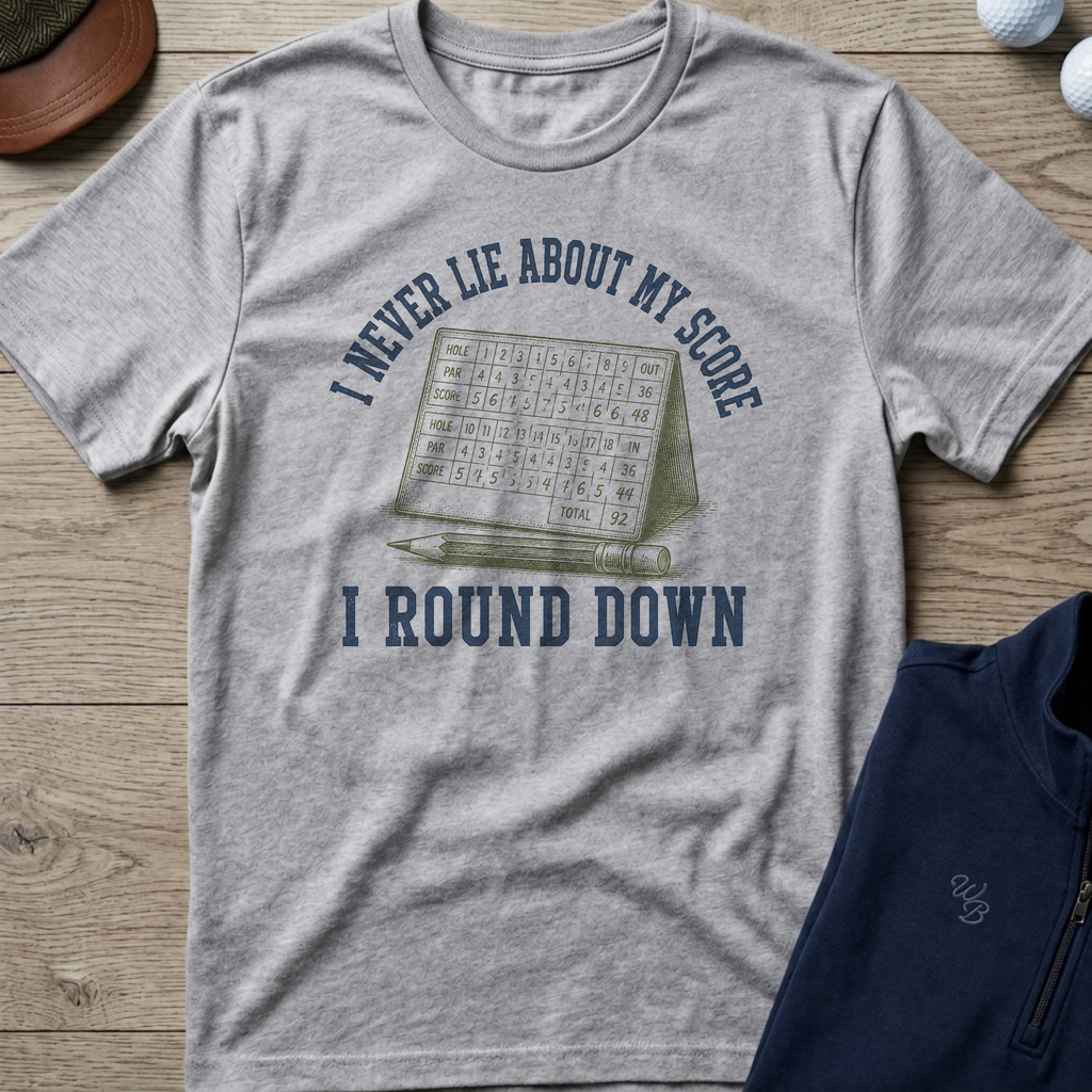 Round Down — Sport Grey t-shirt