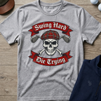 Swing Hard Die Trying — Sport Grey t-shirt