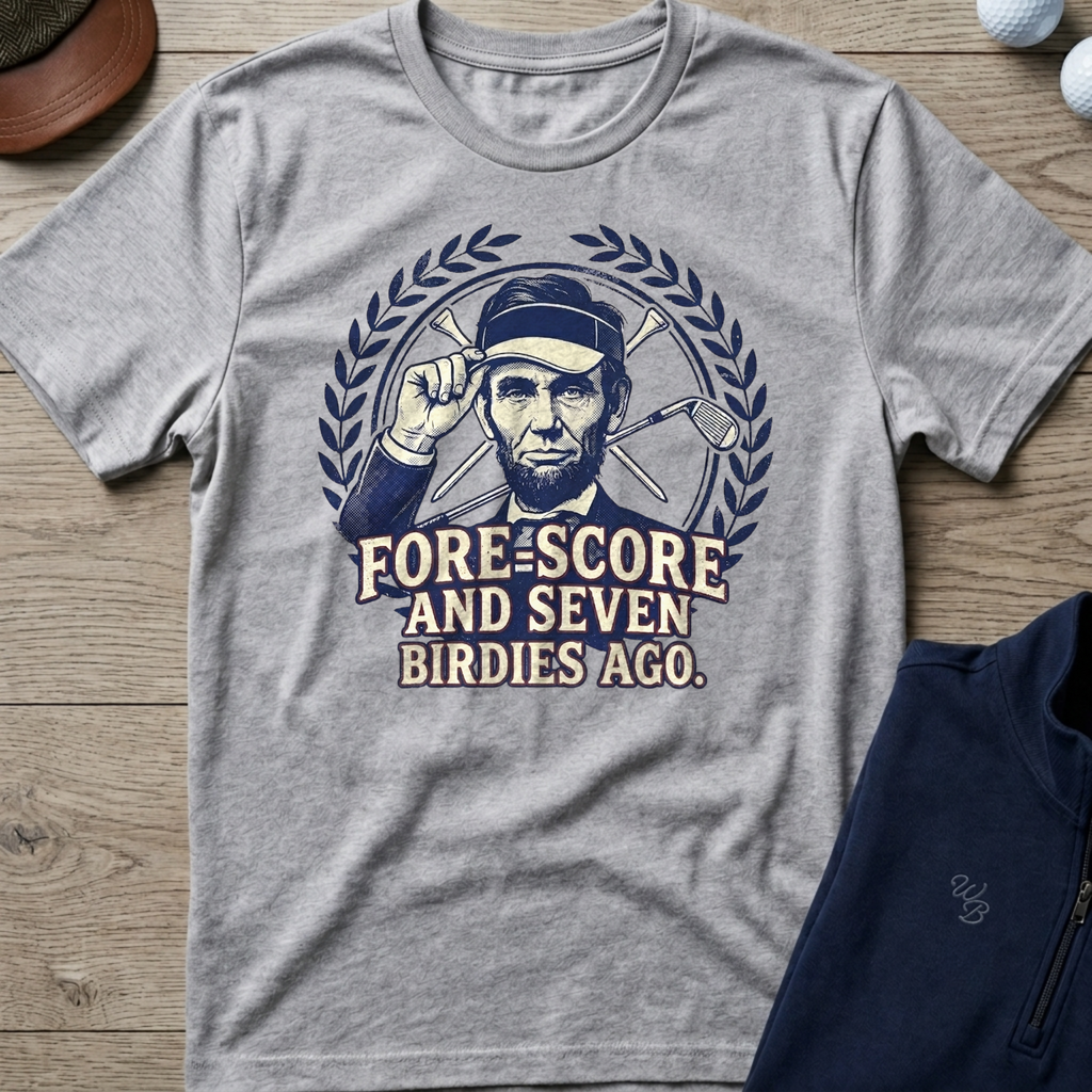 Fore Score — Sport Grey t-shirt