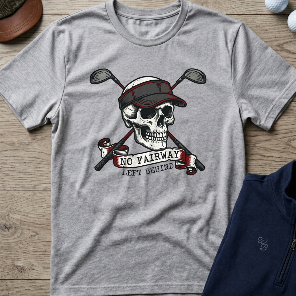 No Fairway Left Behind — Sport Grey t-shirt