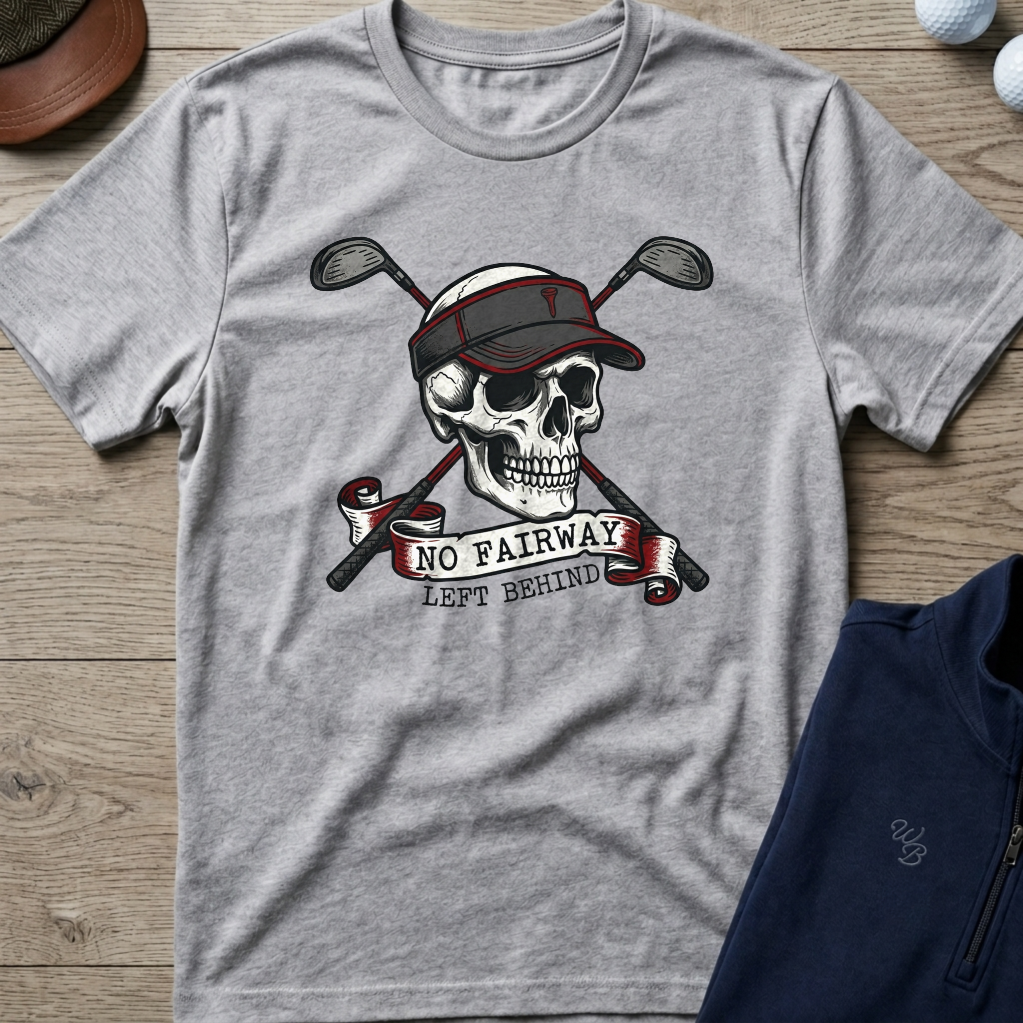 No Fairway Left Behind — Sport Grey t-shirt