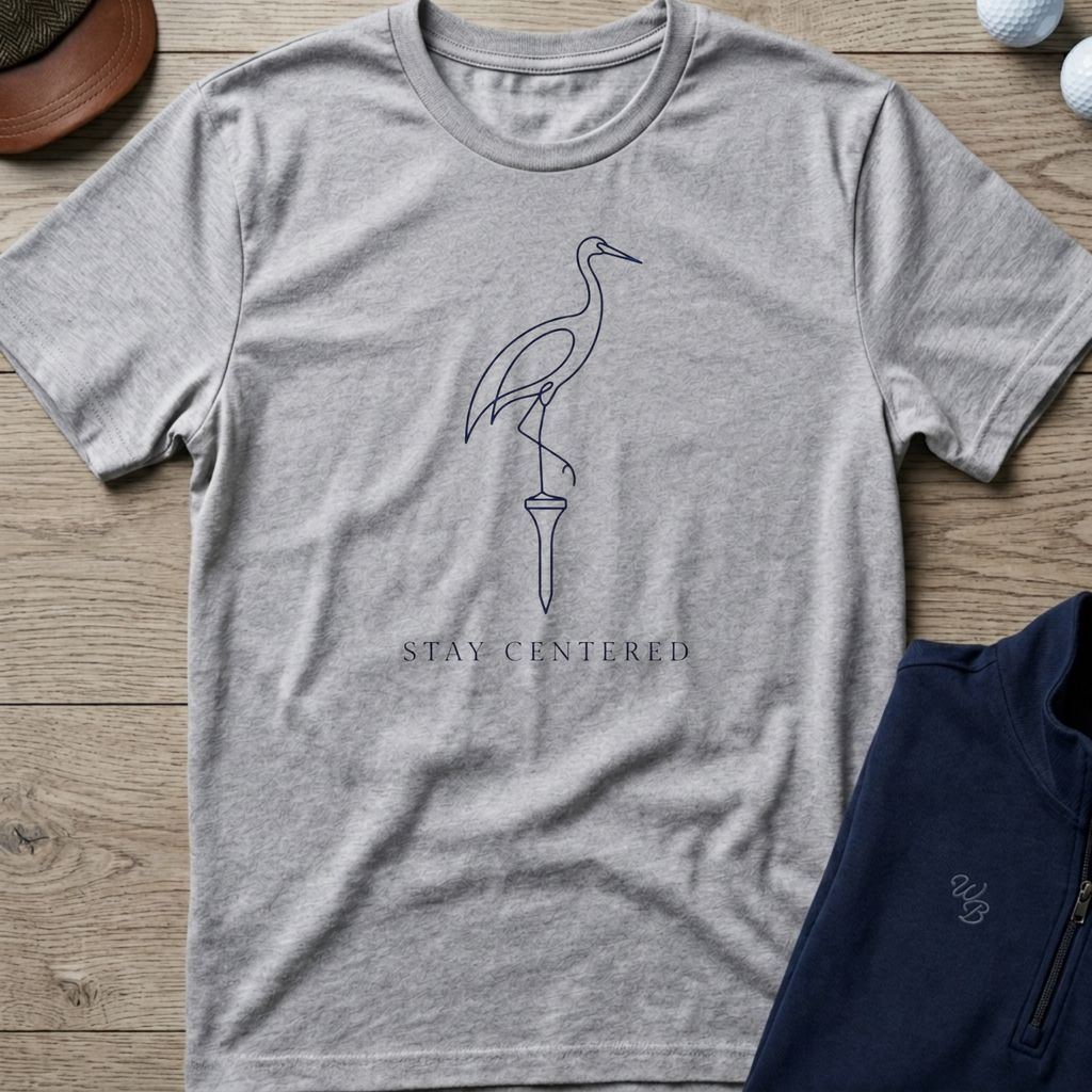 Stay Centered — Sport Grey t-shirt