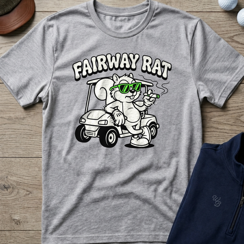 Fairway Rat — Sport Grey t-shirt