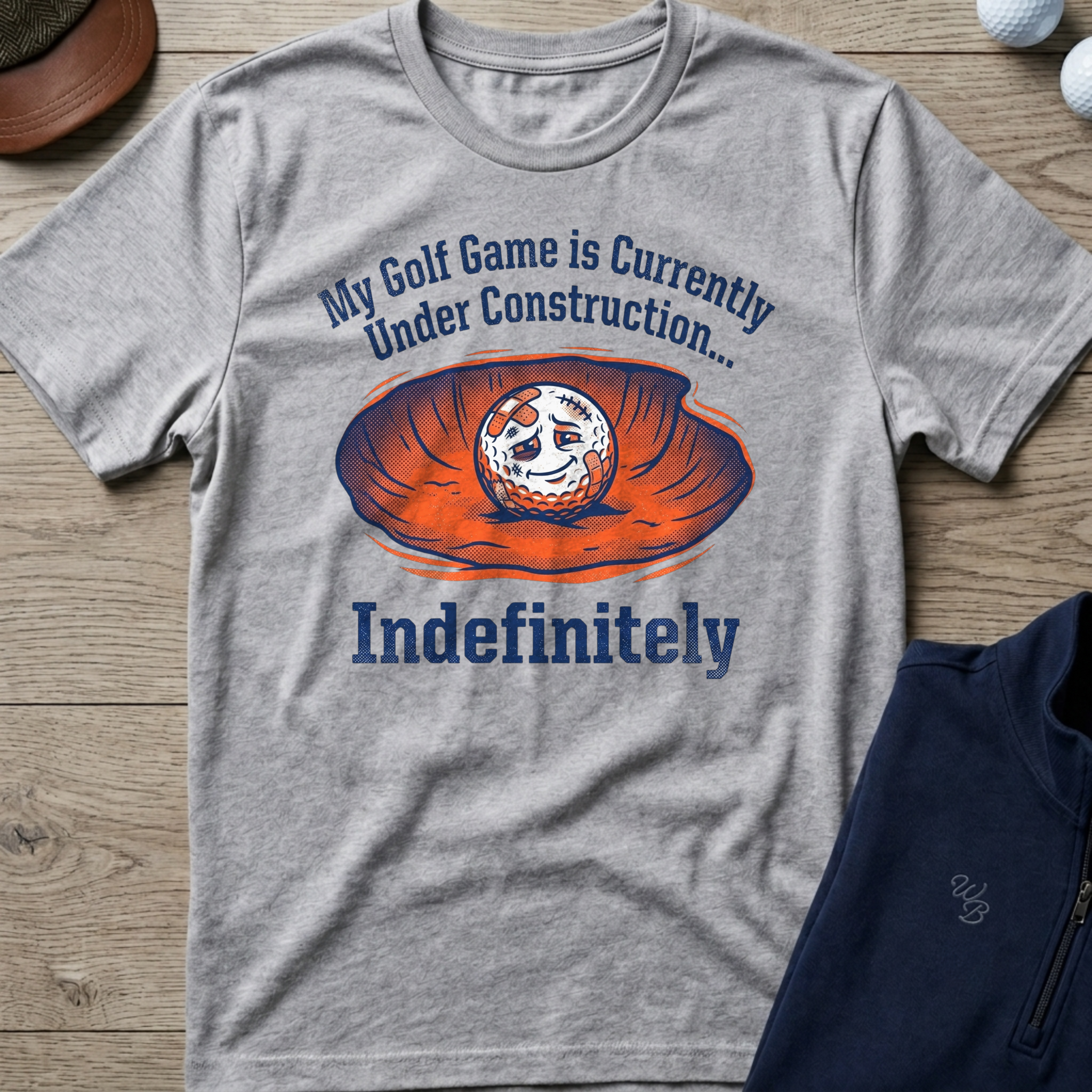 Under Construction — Sport Grey t-shirt