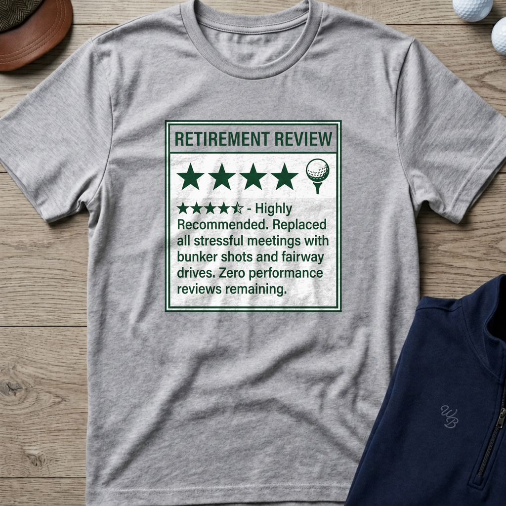 Retirement Review — Sport Grey t-shirt