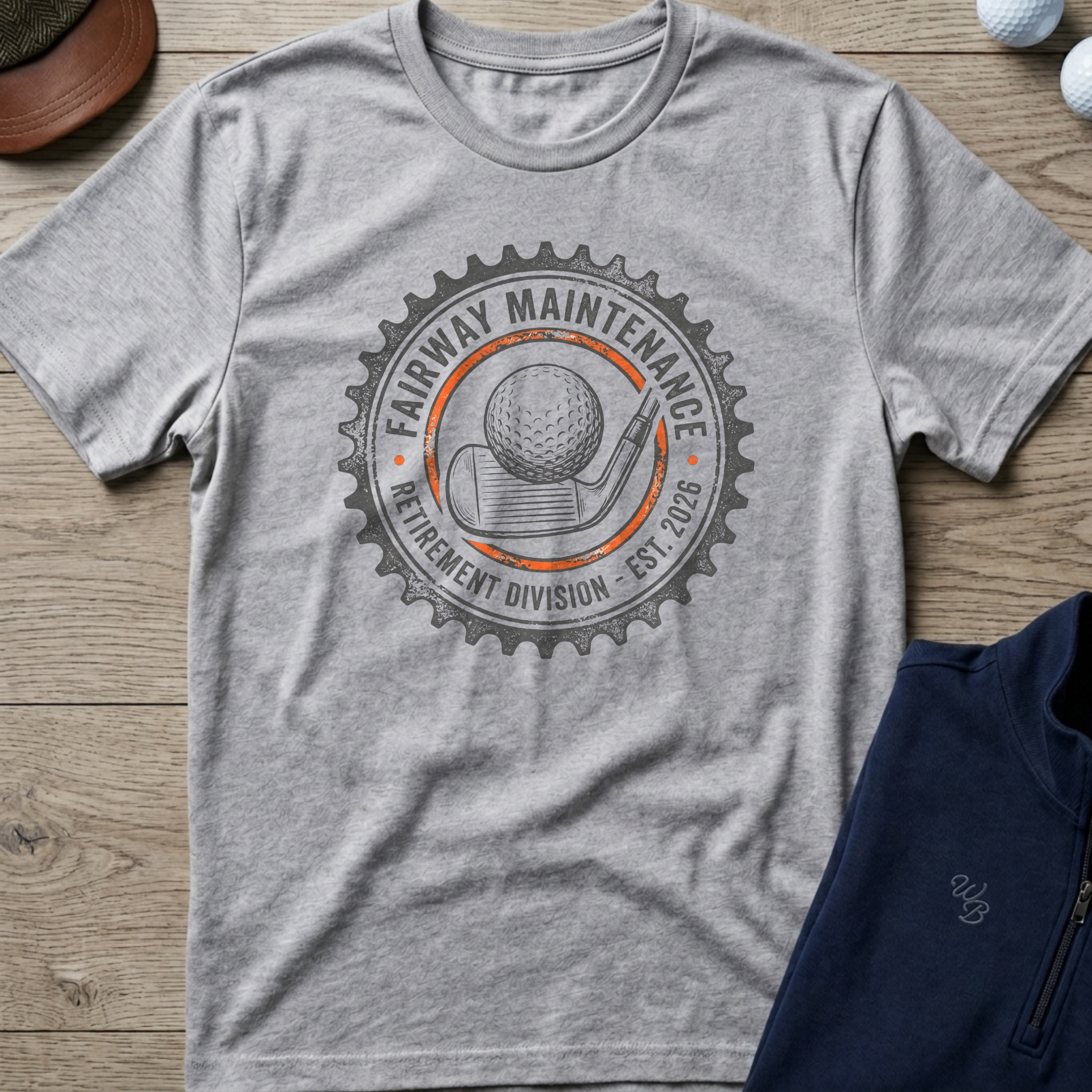 Fairway Maintenance — Sport Grey t-shirt