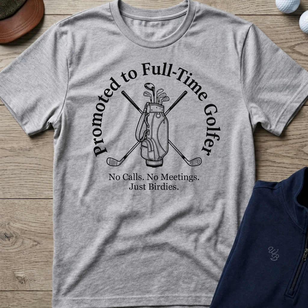 Full-Time Golfer — Sport Grey t-shirt