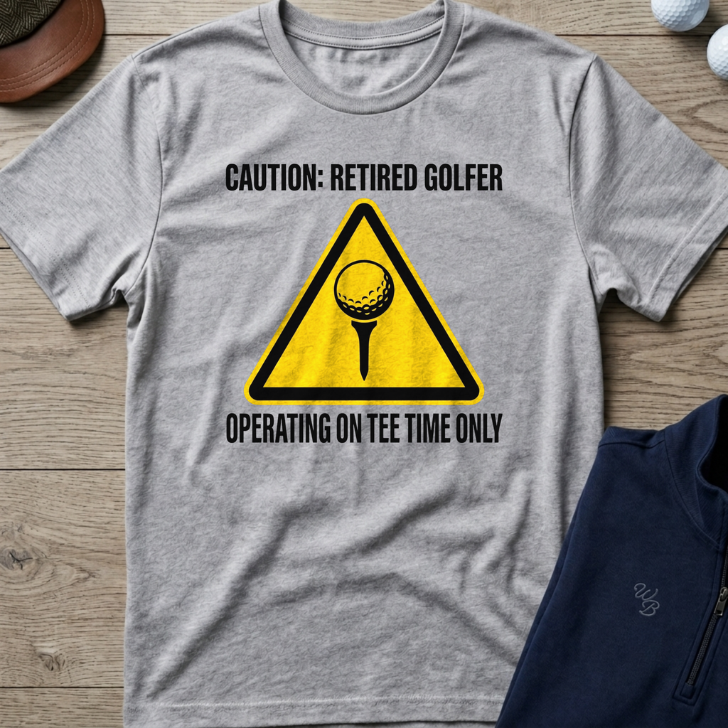 Operating On Tee Time Only — Sport Grey t-shirt