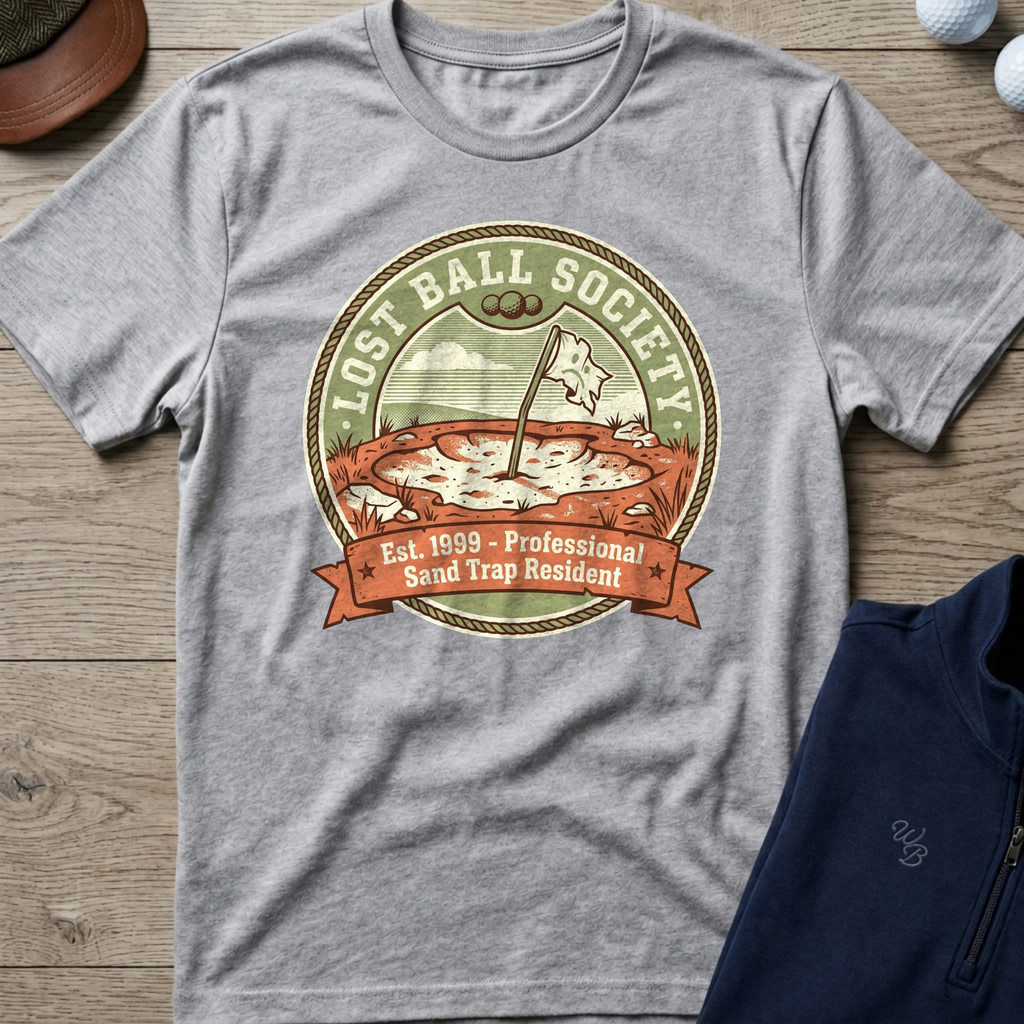 Lost Ball Society — Sport Grey t-shirt