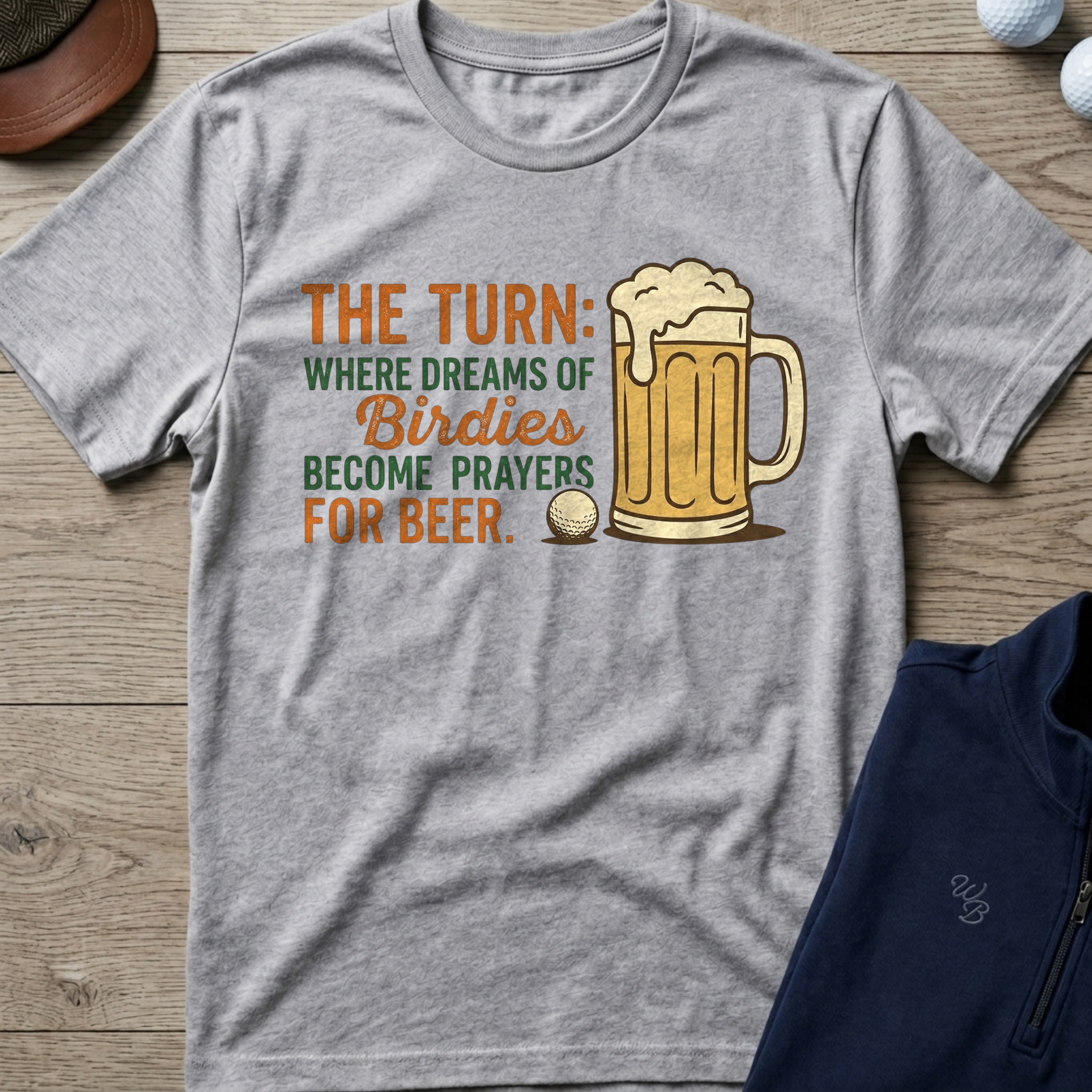 The Turn — Sport Grey t-shirt