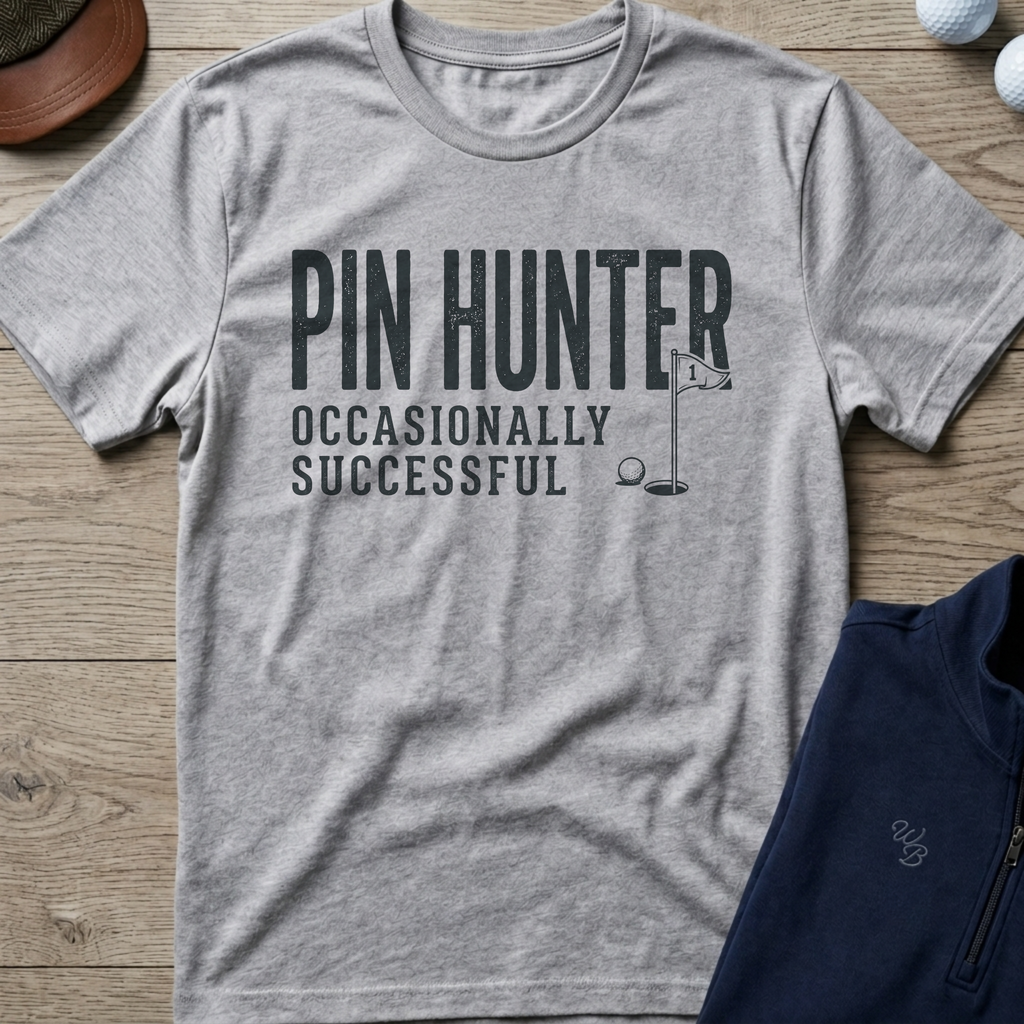 Pin Hunter — Sport Grey t-shirt