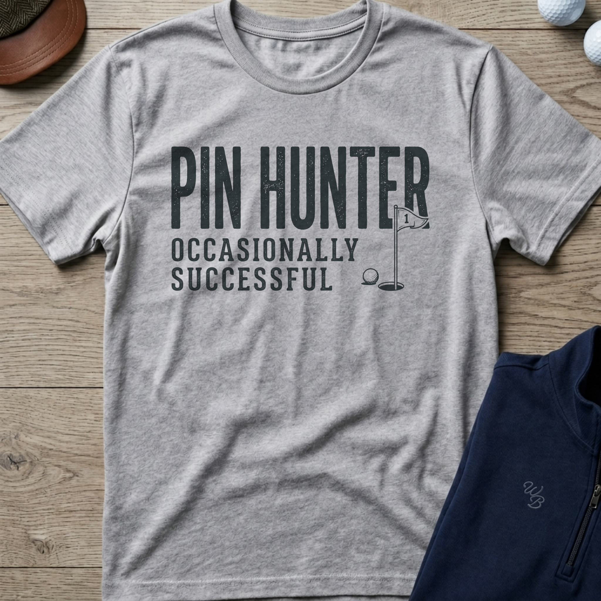 Pin Hunter — Sport Grey t-shirt
