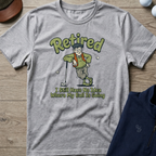 No Idea Where My Ball Is Going — Sport Grey t-shirt