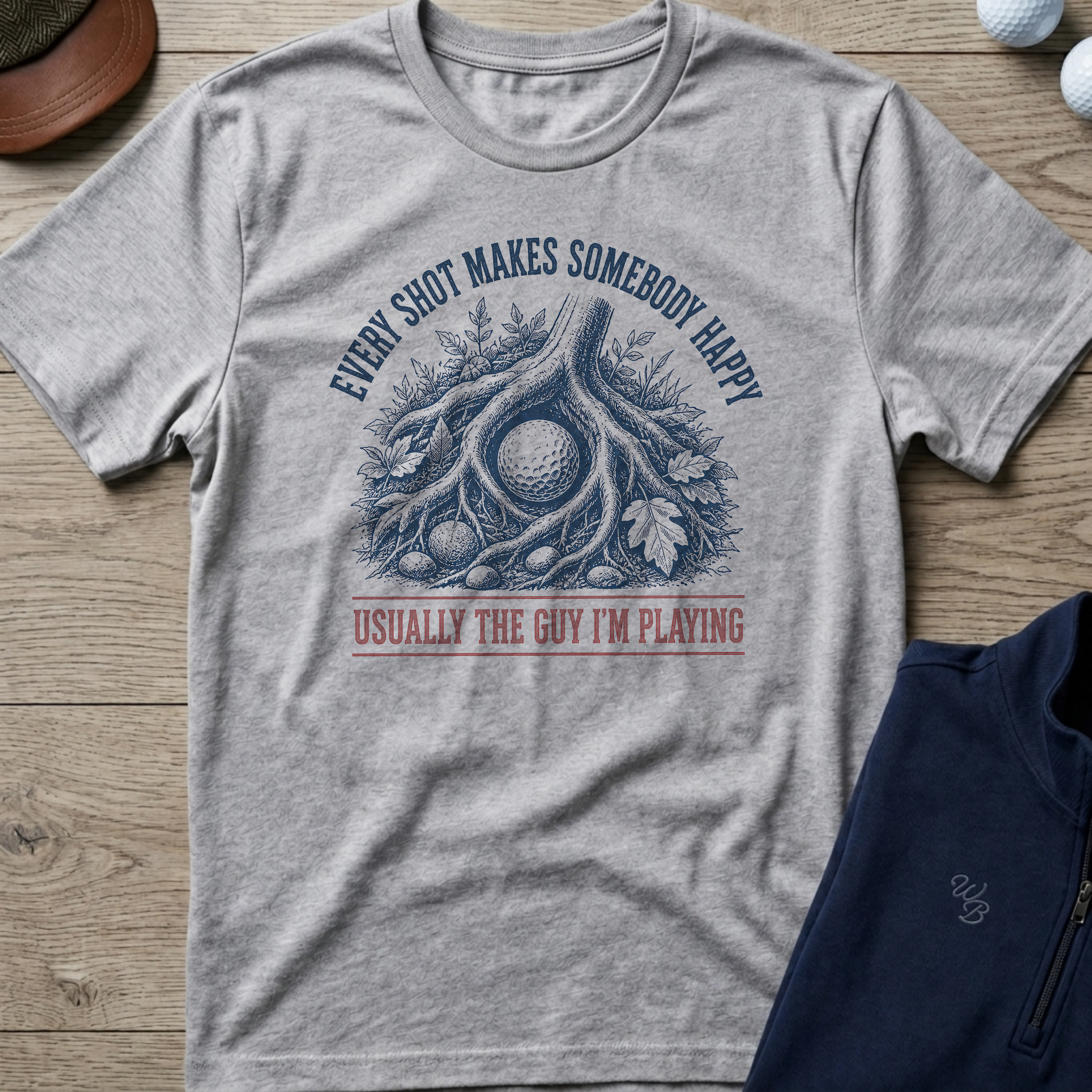 Somebody's Happy — Sport Grey t-shirt