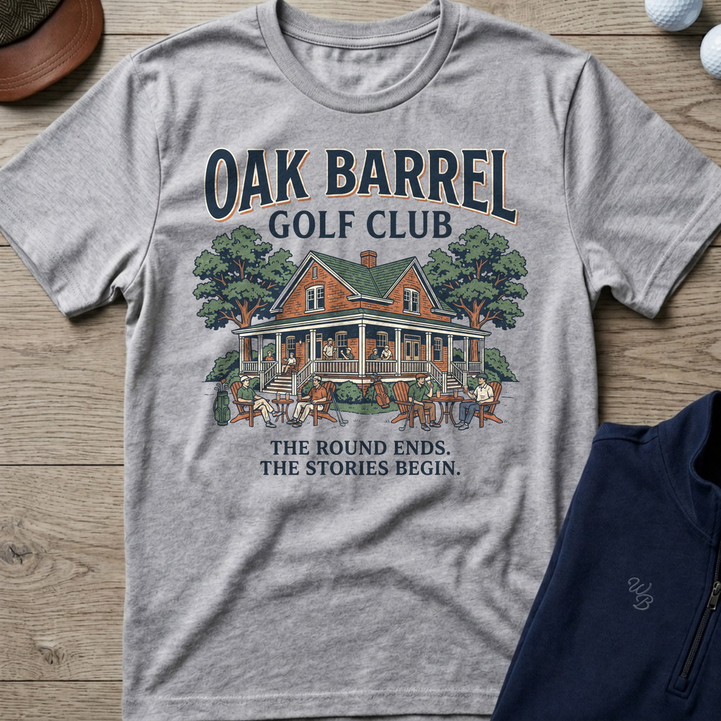 Oak Barrel — Sport Grey t-shirt