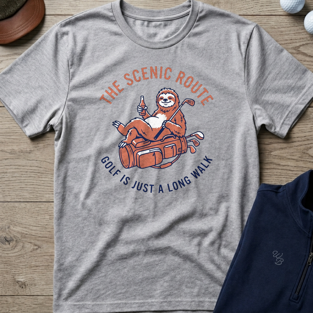 The Scenic Route — Sport Grey t-shirt